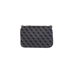 Gray Polyester Handbag