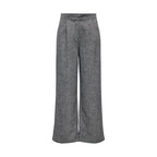 Gray Recycled Polyester Casual Pants