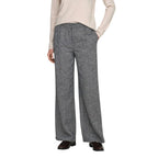Gray Recycled Polyester Casual Pants