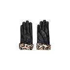 Black Leather Gloves