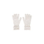 Gray Recycled Polyester Gloves