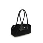 Black Calf Leather Bos Taurus Shoulder Bag