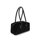 Black Calf Leather Bos Taurus Shoulder Bag
