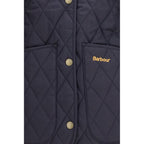 Blue Polyamide Full-Length Jacket