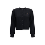 Black Cotton Cardigan
