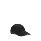 Black Cotton Cap (Baseball Hat)