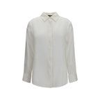 White Silk Dress Shirt
