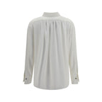 White Silk Dress Shirt