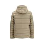 Bicolor Polyamide Full-Length Jacket