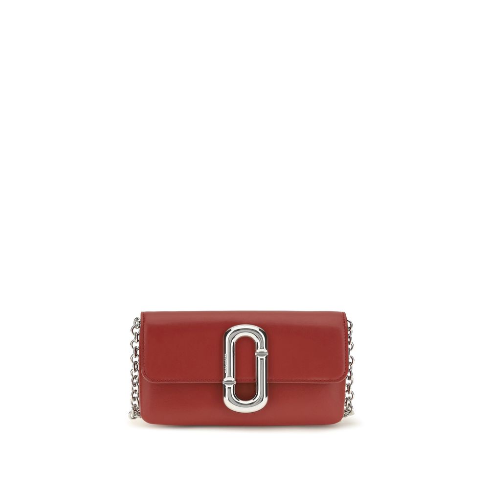 Red Calf Leather Bos Taurus Wallet