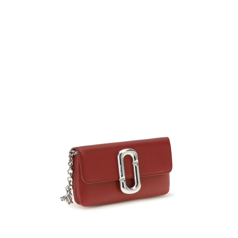 Red Calf Leather Bos Taurus Wallet