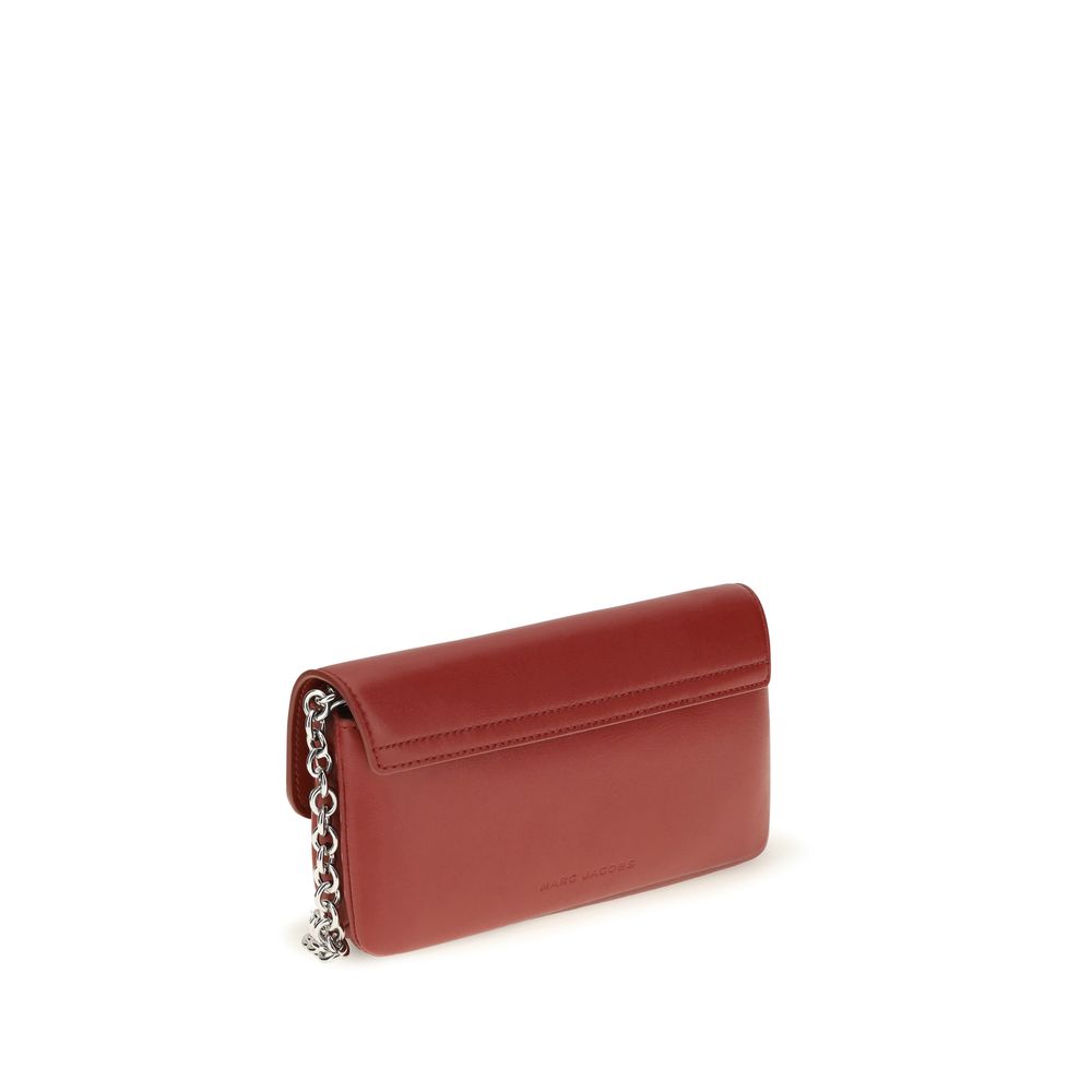 Red Calf Leather Bos Taurus Wallet