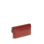 Red Calf Leather Bos Taurus Wallet