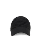 Black Cotton Cap (Baseball Hat)