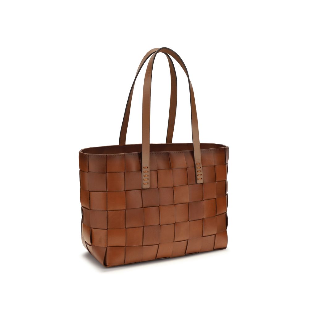 Brown Calf Leather Bos Taurus Shoulder Bag
