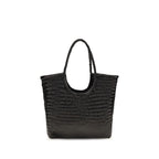 Black Calf Leather Bos Taurus Handbag