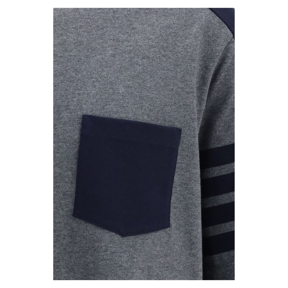 Gray Cotton Sportswear