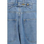 Blue Cotton Relaxed Fit Jeans