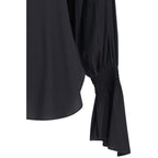 Black Silk Blouse