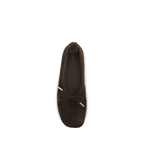 Brown Goatskin Ballet Flats