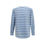 Blue Cotton Pattern Shirt