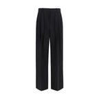 Black Wool Oves Aries Dress Pants