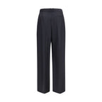 Blue Wool Oves Aries Dress Pants