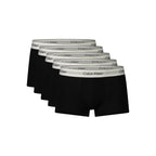 Black Cotton Men's Underwear