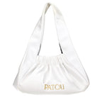 White Fabric Handbag