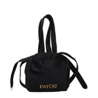 Black Fabric Handbag