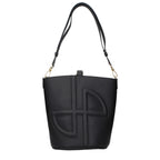 Black Leather Crossbody Bag