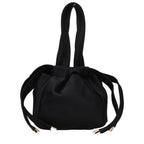 Black Fabric Handbag