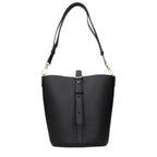 Black Leather Crossbody Bag