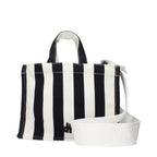 Black Fabric Handbag