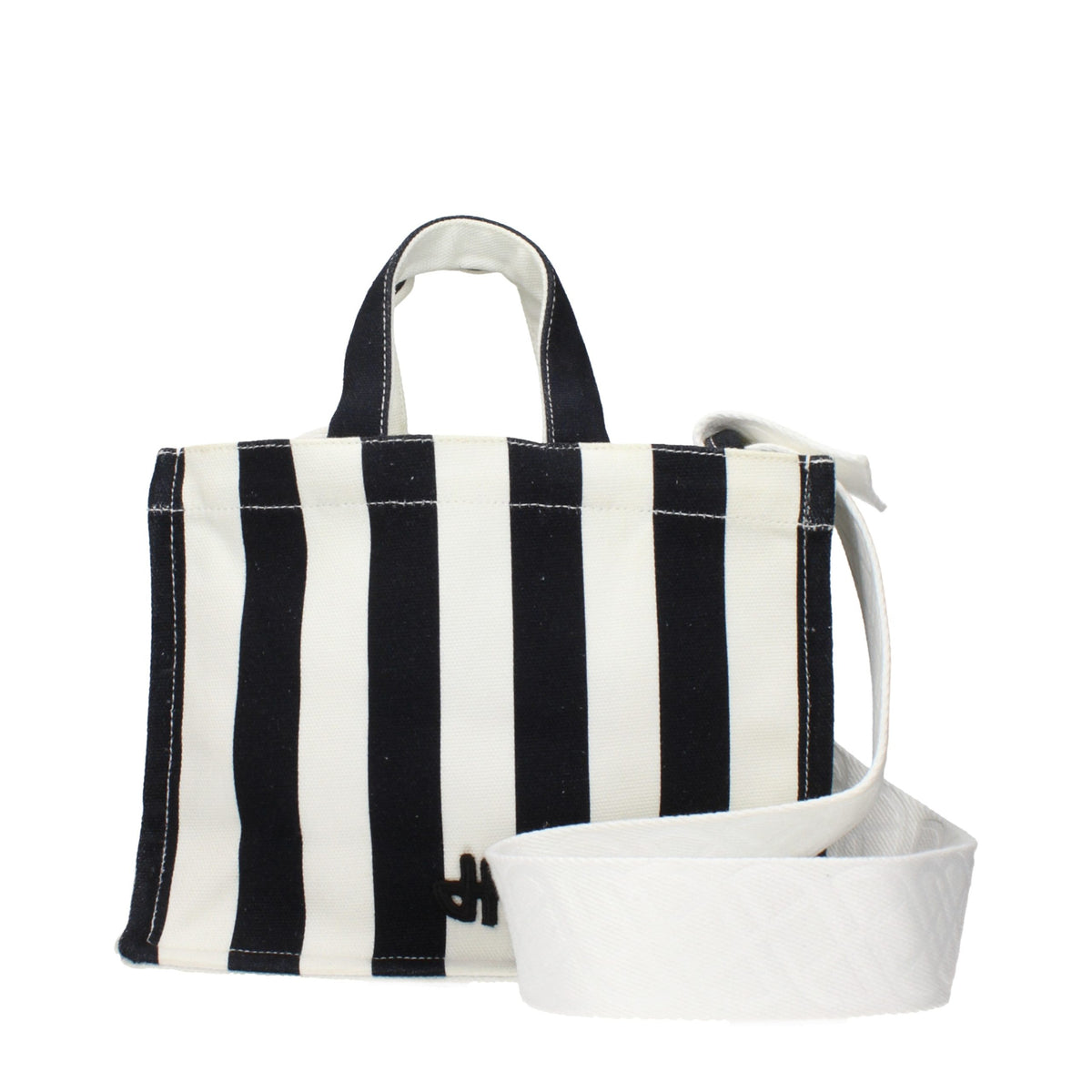 Black Fabric Handbag