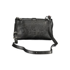 Black Polyurethane Women's Bag