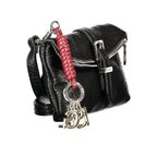 Black Polyurethane Women's Bag