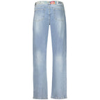 Azzurro Cotton Womens Jeans