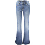 Blue Cotton Women's Jeans