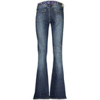 Blue Cotton Women's Jeans