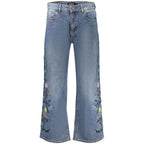 Blue Cotton Women's Jean