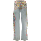 Blue Cotton Womens Jean