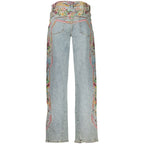 Blue Cotton Womens Jean