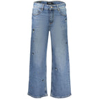 Blue Cotton Women's Jeans