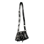 Black Polyurethane Women's Bag