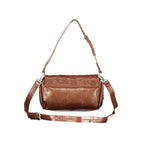 Brown Polyurethane Womens Bag
