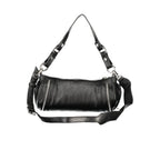 Black Polyurethane Women's Bag
