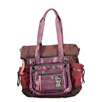 Brown Polyamide Women's Bag