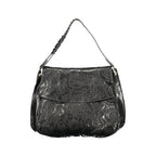 Black Polyurethane Women's Bag