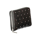Black Polyurethane Women's Wallet
